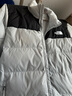 The North Face北面冲锋衣男户外保暖羽绒内胆三合一冲锋外套81QS 灰色/A0M XXL 实拍图