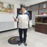 西域骆驼（VANCAMEL）三合一防风冲锋衣款男女夹克加厚保暖可拆卸登山服滑雪服运动外套 KY09S暖白/黑色-女 4XL 实拍图