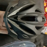 MOON公路车山地车大码骑行头盔平衡车一体成型安全帽头盔自行车装备 黑色L码（成人） 实拍图