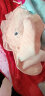 黛芷芙新生婴儿衣服秋冬初生冬季保暖夹棉冬装0-3个月1新生儿纯棉上衣 23136绅士小牛粉色 52码，5-10斤宝宝 （半背） 实拍图