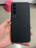 热火 适用魅族20pro手机壳 魅族 20 Pro保护套 镜头全包升级磨砂防摔男女款超薄硅胶软壳-静夜黑 实拍图