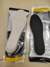 迈高乐内增高鞋垫男女式记忆棉舒适减震内增高垫透气吸汗防臭 2双装4cm黑色白底全垫(35-44) 1双 实拍图