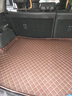 端目后备箱垫全包围汽车后备箱垫子尾箱垫 单片垫-咖色米线 适用瑞虎8L 瑞虎8 PLUS后备箱垫 实拍图
