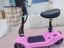 比威特 小海豚电动车迷你电动滑板车小型成人男女折叠锂电池代步休闲车 粉色 24V无刷品牌电池60-70里+礼品 实拍图