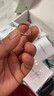 Colaivkloia情侣戒指男女对戒银一对磨砂款可调节婚戒情人节生日礼物送男女友 Tk310-女款+60CM皮绳 美号9号 实拍图