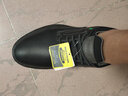斯凯奇（Skechers）秋冬男鞋一脚蹬皮鞋休闲商务鞋舒适软底上班通勤鞋204702 全黑色/BBK 42 实拍图