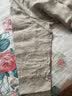 MUJI 女式 亚麻水洗 七分袖罩衫 T恤 亚麻上衣 BCA25C2S 浅米色 S(155/80A) 实拍图