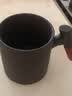 豪祥（HAOXIANG）豪祥紫砂茶杯茶水分离办公杯马克杯家用接待带盖过滤内胆喝泡茶杯 木手柄紫砂办公杯-无盖-无过滤 实拍图