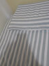 黄河口老粗布床单 A类粗布床单纯棉 手工全棉加厚被单 纯棉床单老粗布床单单件 条纹晴朗蓝 1.5米床用三件套( 1床单+2枕套) 实拍图