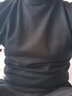 宾色半高领毛衣男冬款纯色休闲加绒加厚保暖打底衫修身秋冬针织衫男装 【加绒高领】黑色 XL 【合适120-140斤】 实拍图