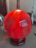 晶蕊世家熔炼水晶球摆件红色水晶球客厅办公居家鸿运当头红水晶球摆件石英高温熔炼制作开业送礼家用摆件 精选直径20厘米 晒单实拍图