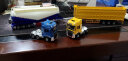 JING BANG油罐车合金车工程运输车大卡车翻斗儿童货柜推土机汽车模型玩具 重型槽罐车（颜色随机发） 实拍图