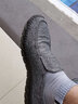 鸿兴祥老北京布鞋男鞋春秋透气休闲鞋防滑牛筋底爸爸鞋一脚蹬驾车鞋 8876男灰单 39 实拍图