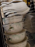 以辰 碗碟套装家用景德镇中式骨瓷餐具套装碗盘碟筷整套 圆形56件升级配品锅（礼盒装） 晒单实拍图