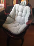 同依坐垫靠背一体办公室久坐屁垫椅子学生座椅垫护腰靠垫汽车坐垫冬季 【牛奶绒】浅绿色 一体式 【45*45cm】中号【大多数选择】 实拍图