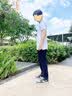 圣大保罗【专柜同款】男装夏季纯棉亲肤透气商务休闲合身翻领短袖poloT恤 白色A1(合身版) M (48)165/84B 实拍图