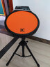 伊诺（ENO）哑鼓三合一静音鼓家用学校架子鼓训练打击板EDM40练习鼓 12英寸 哑鼓豪华套装【橙色】 实拍图