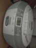 熊猫（PANDA) CD-880 蓝牙音响CD复读机DVD光盘播放机磁带机录音机U盘插卡转录胎教机 收录学习机（白色） 实拍图