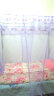 雅鹿家用蚊帐架1.5x2米三通不锈钢加粗加厚支架防摔蚊帐加密加柔面料 021款紫色 1.5*2.0米床25MM不锈钢三通 实拍图