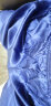 丝煌真丝睡裤男大裤衩100%桑蚕丝短裤居家休闲纯色丝绸四角裤夏季 2542藏青色 均码 实拍图