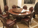 欧界（OUJIE）金其利欧式餐桌椅组合实木餐桌马赛尔圆桌英式别墅大宅奢华家具 餐桌1.8m 晒单实拍图