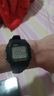 卡西欧（CASIO）小方块系列防水户外运动电子学生表男士手表情人节礼物送男友 W-800HG-9A 实拍图