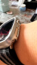 MSSM 适用苹果手表保护壳Apple iwatch s9/8/7/6/5/4/SE边框硬壳防摔防刮半包保护壳S7/8/9·41mm 银色+透明  实拍图