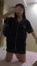 裴珂黛克（pinkdackeb）情侣睡衣女夏季两件套短袖宽松学生休闲棉质韩版男士家居服套装 女S码(90-110斤) 实拍图