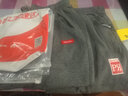 季骆森运动裤男春秋季宽松棉质束脚收口小脚加绒加厚大码健身休闲长裤子 深灰拉链款【春秋常规款】 4XL 实拍图