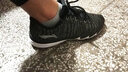 李宁男鞋运动鞋春季新品运动休闲鞋男跑步鞋减震轻便防滑鞋子 黑/白 40(男7.5) 实拍图