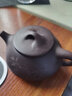 徐保国 纯紫砂壶宜兴名家手工茶壶功夫小茶具套装泡茶壶石瓢壶 220ml 顾国强 紫泥鸟趣 实拍图