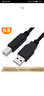 礼嘉 高速USB2.0打印机数据线 5米纯铜线芯屏蔽方口 打印机电源连接线 A公对B公黑色 LJ-U050H 实拍图