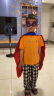 黑造品牌童装六一儿童节演出服装儿童披风cosplay幼儿园小男孩子装扮 超人+眼罩 披风长度70cm适合身高1.2米以下 晒单实拍图