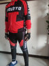 ROGTYO 长袖骑行服套装自行车上衣裤子男女春夏薄款透气排汗骑行装备 RT38-4 3XL 实拍图