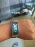 华为手环B5原装智能彩屏显示蓝牙耳机通话运动计步心率睡眠心率血氧监测计步器男女通用款 华为B5手环商务款-【摩卡棕】 实拍图