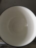 尚行知是 北欧小太阳家用泡面碗大汤碗日式餐具陶瓷碗卡通创意米饭碗面碗 6英寸橙子面碗1个 实拍图