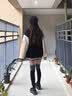 MXQP学院风棒球服外套女2025秋冬新款韩版宽松休闲卫衣百搭撞色上衣潮 黑色 M 【80-110斤】 实拍图