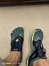 Vibram公路跑步五指鞋男 户外晨跑健身运动鞋透气耐磨跑步鞋 V-RUN 北海蓝/海军蓝 41 实拍图