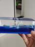 蓝蜂游轮流体漂流瓶桌面液体摆件瓶中轮船邮轮永不翻船沉没的 乘风破浪帆船漂流瓶 实拍图