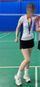 kawasaki川崎羽毛球服女款专业运动短袖圆领速干T恤B2977 微葡萄紫 S  实拍图