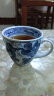 美浓烧（Mino Yaki） 美浓烧日式咖啡杯简约马克杯子陶瓷古风雅韵复古办公室喝水杯 付染葡萄杯 实拍图