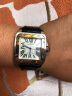 【二手95新】卡地亚手表（Cartier）男表 桑托斯系列 后镶钻 自动机械 瑞士表 二手奢侈品腕表 精钢黄金/大号山度士W20072X7 晒单实拍图