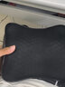 豫垫坊 汽车头枕颈枕腰靠套装 汽车太空记忆棉护颈头靠枕车载座椅靠垫 车用办公室座椅颈枕腰垫靠垫枕头 舒适网布黑色套装（头枕+大腰靠） 实拍图