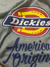 dickies 纯棉短袖T恤男 情侣男女同款 印花休闲百搭上衣7087 中羽灰 XL 实拍图