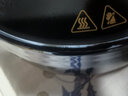 SYANF煮茶壶玻璃煮茶器专用电陶炉蒸汽小家用茶具套装煮茶炉泡茶壶烧茶 1锦鲤壶黑胆+方圆电陶炉 实拍图