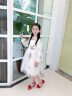 女童鞋新款夏季韩版女童凉鞋学生中大童小女孩儿童公主鞋高跟鞋 黑色 33码内长20.4cm 实拍图