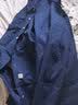 罗蒙（ROMON）牛津纺长袖衬衫男士弹力抗皱白衬衫舒适修身衬衣外套男藏青2XL 实拍图