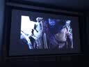 新尔坚果电动投影幕布家用支持3D/4K无线遥控自动升降电动幕布高清抗光壁挂幕通用电动屏幕 92英寸16:9白玻纤旗舰版 实拍图