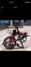 大行（DAHON）K3折叠自行车小轮自行车14英寸3速成人学生通勤车载单车KAA433 黑红色 实拍图