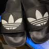 【滔搏运动】adidas阿迪达斯三叶草男鞋女鞋夏季ins轻便一字拖凉鞋沙滩鞋拖鞋topsports FU8298 38 实拍图